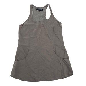 Prodigal Daughter Silk Blend Lagenlook Artsy Boho Top Women's Size Small Beige